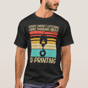 Cool 3D Print For Men Women 3D Printer Printing T-Shirt