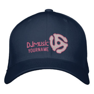 COOL 45 spacer personalised DJ embroidered cap
