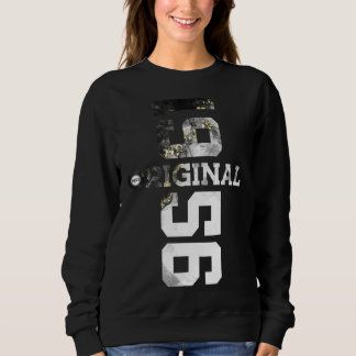 Cool 66 Years Original 1956 66th Birthday Sweatshirt