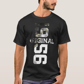 Cool 66 Years Original 1956 66th Birthday T-Shirt
