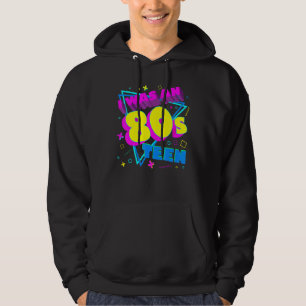 Cool 80s Teen Retro Fashion Throwback Culture Part Hoodie