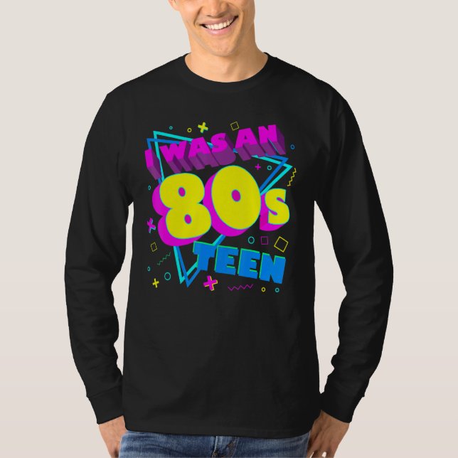 Cool 80s Teen Retro Fashion Throwback Culture Part T-Shirt (Front)