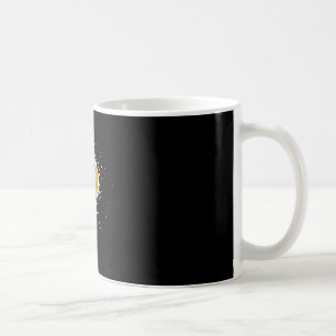 Cool 9-ball Nine Pool Billiards Paint Splatter Bil Coffee Mug
