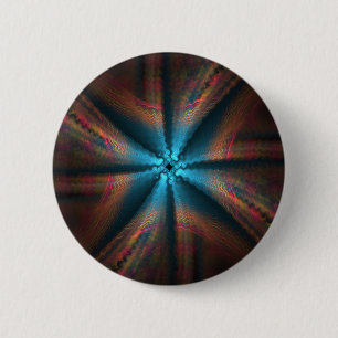 Cool Abstract Art 6 Cm Round Badge