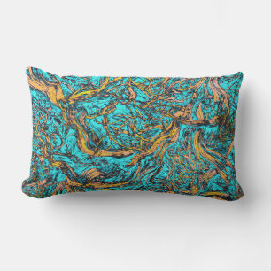 COOL Abstract Art Lumbar Cushion