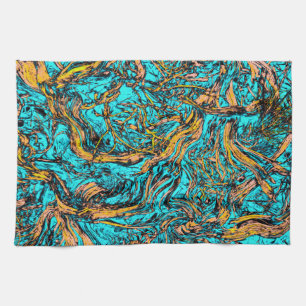COOL Abstract Art Tea Towel
