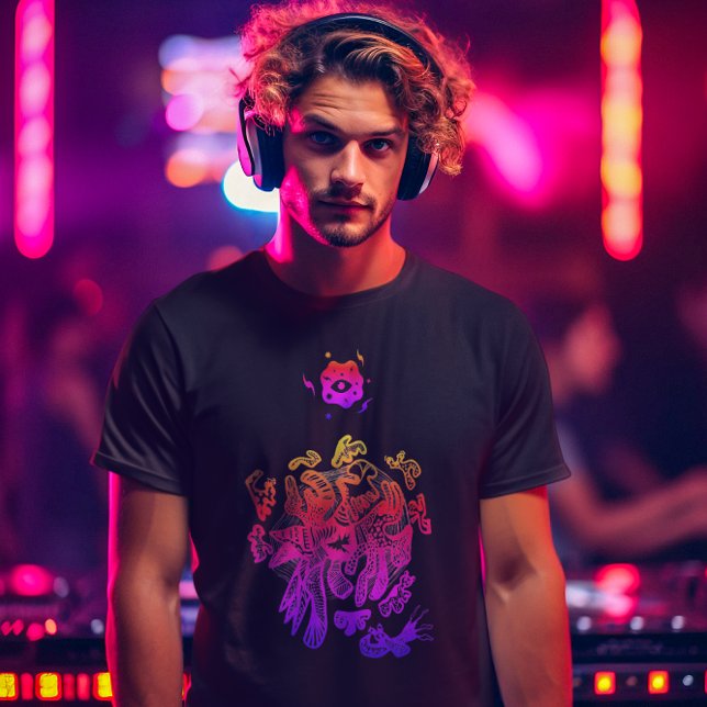Cool Abstract Colourful T-Shirt (Creator Uploaded)