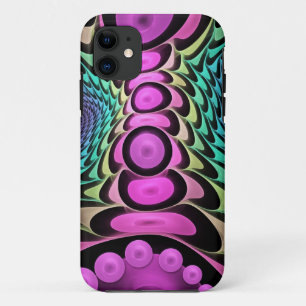 Cool abstract design with pink bubbles Case-Mate iPhone case