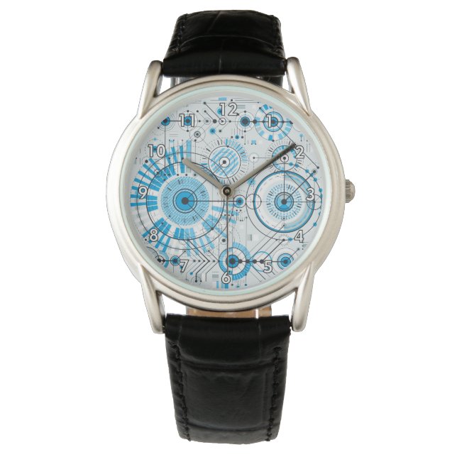 Cool Abstract Engine Technology Watch (Front)