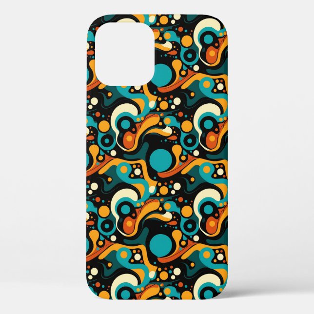 Cool Abstract Funk Pattern  Case-Mate iPhone Case (Back)