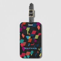 Cool Abstract Geometric Cube Pattern Personalised