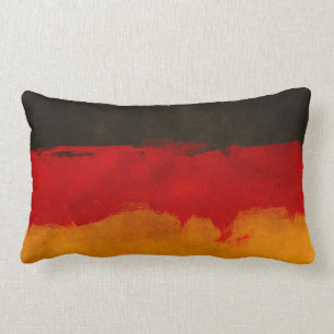 Cool Abstract German Flag Pillow or Your Image