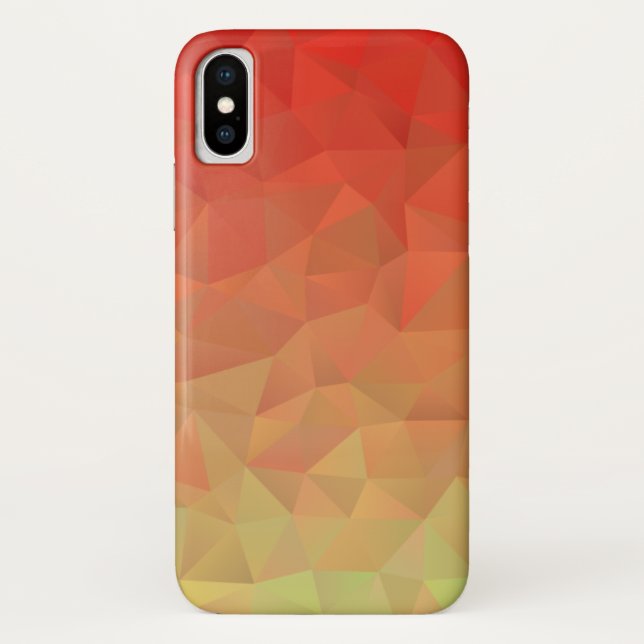 Cool Abstract Polygon Geometric Pattern Case-Mate iPhone Case (Back)