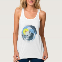 Cool Abstract Sun and Clouds Weather Art