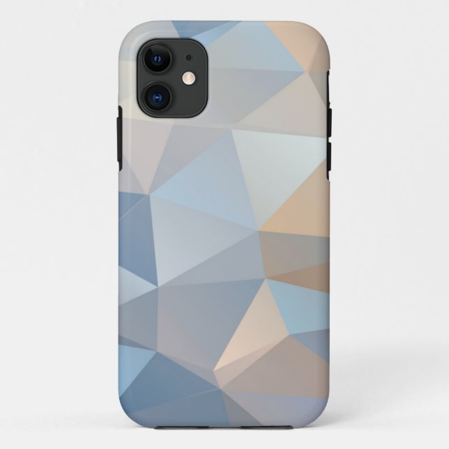 Cool Abstract Triangle Pattern Case-Mate iPhone Case (Back)