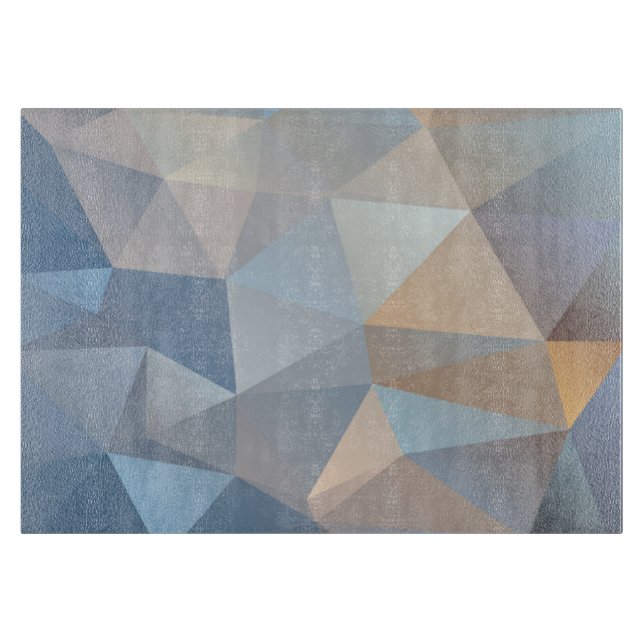 Cool Abstract Triangle Pattern Cutting Board (Front)