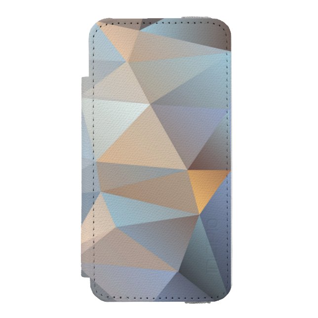 Cool Abstract Triangle Pattern Incipio iPhone Wallet Case (Folio Front)