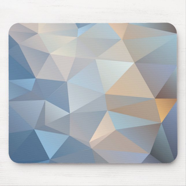 Cool Abstract Triangle Pattern Mouse Pad (Front)