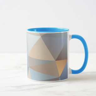 Cool Abstract Triangle Pattern Mug