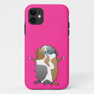 Cool Abyssinian Guinea Pig in Sunglasses Case-Mate iPhone Case