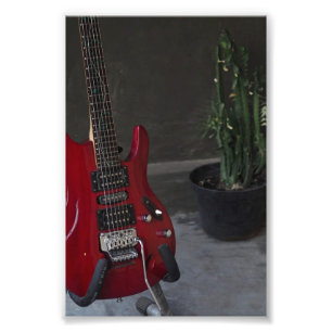 Cool Acoustic Guitar Photo Print