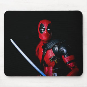 Cool Action Figure Superhero Mouse Pad