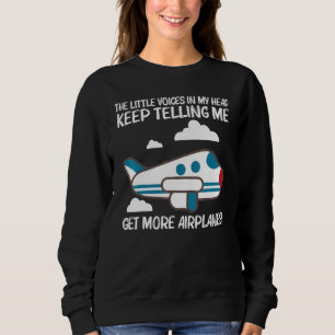 Cool Aeroplane For Men Women Aviation Plane Sweatshirt