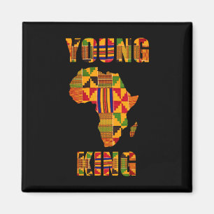 Cool African Kente Art Men Boys Kids African Ameri Magnet