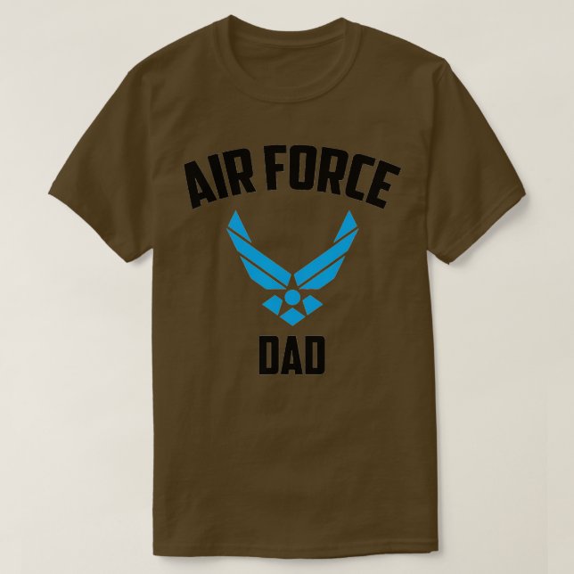 Cool Air Force Dad Gift  Best Proud Military Veter T-Shirt (Design Front)