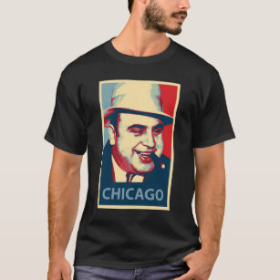 Cool Al Capone Italian Gangster Chicago Hope Óbámá T-Shirt