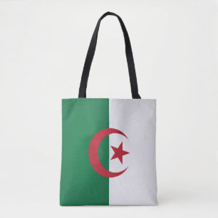 Cool Algeria Flag Fashion Tote Bag