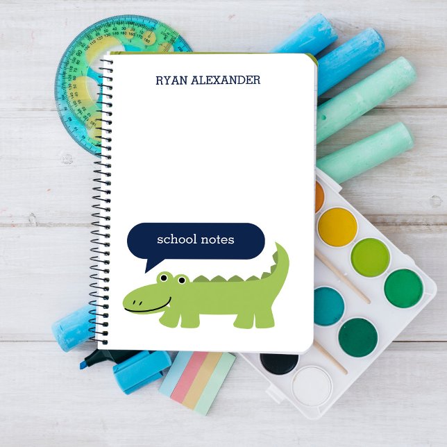 Cool Alligators Personalised Notebook (Creator Uploaded)