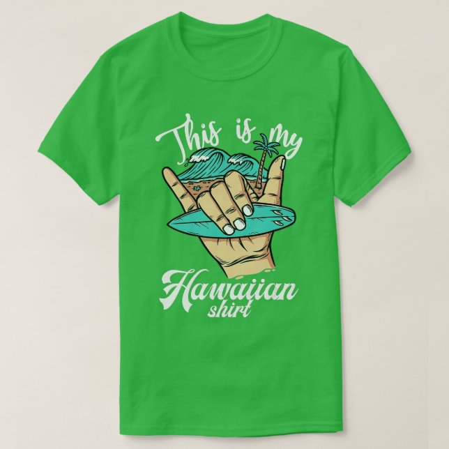 CooL Aloha Hawaii for Mens Women Boys This Is My H T-Shirt (Design Front)