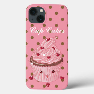 Cool, Amazing Pink Cup Cakes iPhone 13 Case