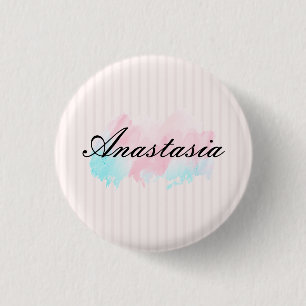 Cool, Amazing, Pink Sparkly   3 Cm Round Badge