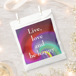 Cool, Amazing, Rainbow whit a quote Favour Bags