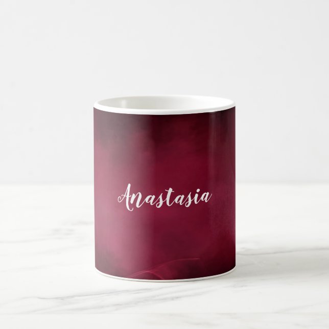 Cool, Amazing, red  Coffee Mug (Center)
