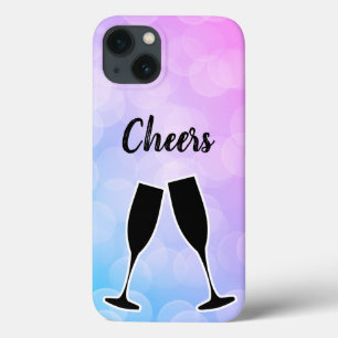 Cool Amazing Trendy Purple with your name iPhone 13 Case