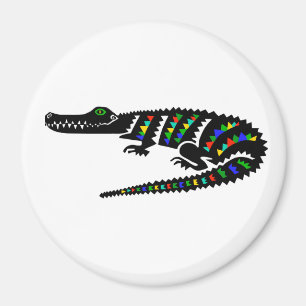 Cool American CROCODILE -Wildlife -Reptile- Nature Magnet