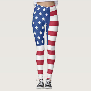 Cool American Flag Fashion Leggings