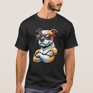 Cool American Staffordshire Terrier Pitbull T-Shirt