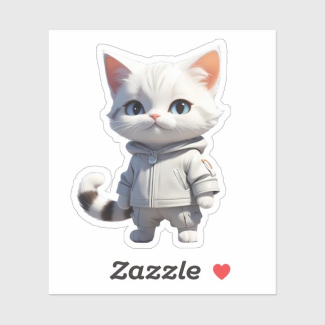 Cool and Adorable Cat Illustration (Sheet)