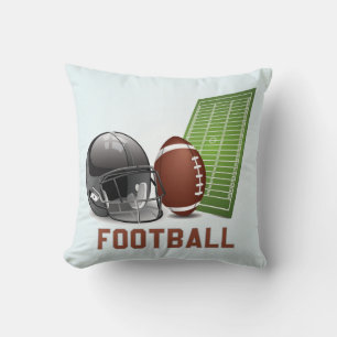 Cool and Colourful Football Sports Elements Cushion