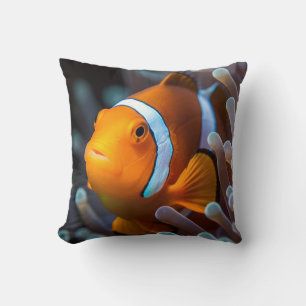 Cool and Colourful Ocean Themed Clown Fish Cushion