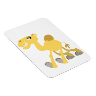 Cool and Cute Cartoon Camel Flexible Magnet