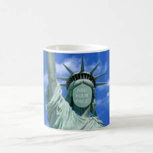 Cool and fun customisable Statue of Liberty… Coffee Mug