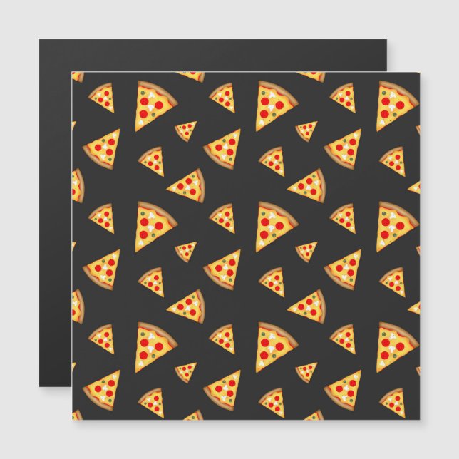 Cool and fun pizza slices pattern (Front/Back)