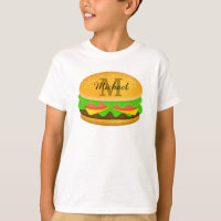 Cool and fun yummy burger Monogram
