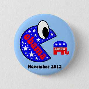 Cool and funny Obama 2012 6 Cm Round Badge