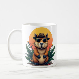 Cool and Stylish Capybara Coffee Mug